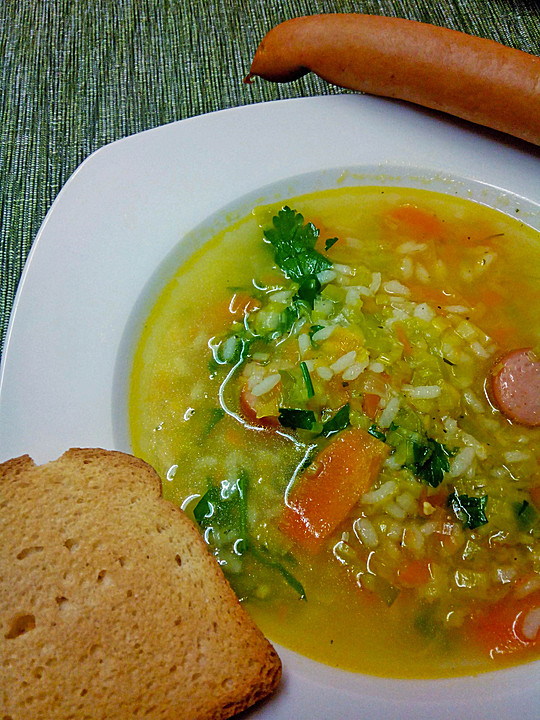 Gemüse reis suppe Rezepte | Chefkoch.de