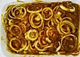 Eingelegter Schweinenacken in feuriger So&szlig;e