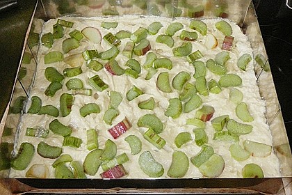 Rhabarber - Marzipan - Gugelhupf 16