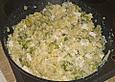 Kartoffel - Rosenkohl - Pfanne mit Feta
