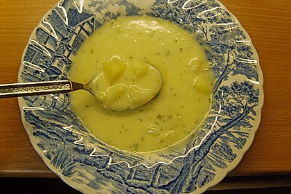 Kartoffelsuppe mit Frischk&auml;se 1