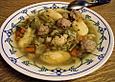 Gem&uuml;sesuppe mit Grie&szlig;kl&ouml;&szlig;chen