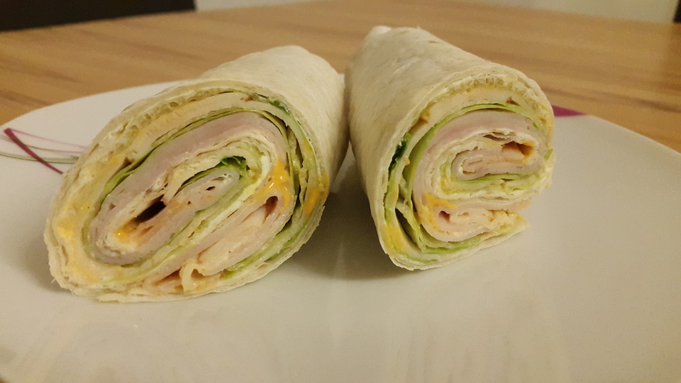 Party Wraps mit Frischkäse und Putenbrust von pukkimaus04 Chefkoch de