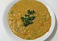 H&uuml;hnersuppe mit Reis und Gem&uuml;se