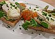 Mein Steak - Toast mit Mangochutney