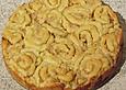 Erdnuss - Rosenkuchen