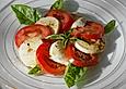 Tomaten mit Mozzarella