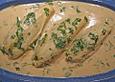 Chicoree mit Petersiliensauce