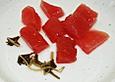 Eingelegte Wassermelone s&uuml;&szlig; - sauer