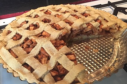 Gedeckter Apfelkuchen 10