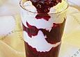 Rote Gr&uuml;tze Dessert