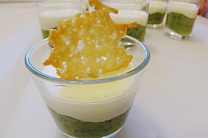 Zucchinikaviar mit Parmesancreme 6