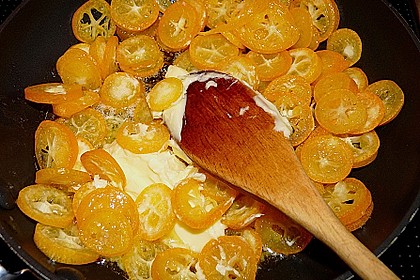 Ziegenk&auml;se - WanTan mit Kumquatbutter 1