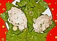 Kasseler - Mousse mit Spinatsalat