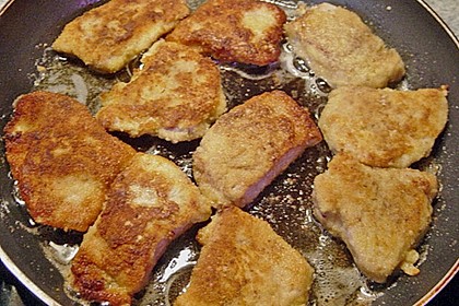 Kleine K&auml;se - Schnitzel