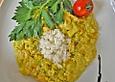 Fisch-Ananas Curry mit Kokosmilch
