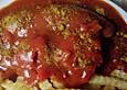 Currywurst mit Pommes frites