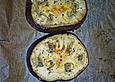 Gebackene Aubergine