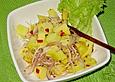 Salat mit gr&uuml;ner Mango