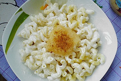 S&uuml;&szlig;e Joghurt - Nudeln