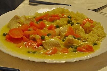 Puten - Gem&uuml;se - Curry 2