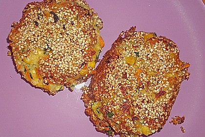 Kartoffel - Frikadellen mit Quark