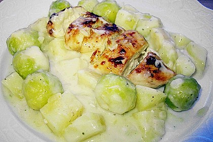 Gratiniertes H&auml;hnchenfilet 1