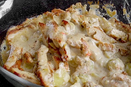 Gratiniertes H&auml;hnchenfilet 2