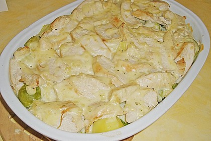 Gratiniertes H&auml;hnchenfilet 6