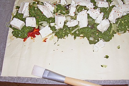 Spinatstrudel 1