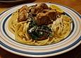 Bandnudeln mit frischem Thunfisch und Mascarpone