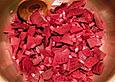 Rote Bete - Salat mit Schmand