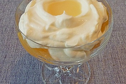Topfencreme - Dessert mit Eierlik&ouml;r und Pfirsichen 9