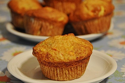 Apfel - M&ouml;hren - Muffins 1