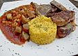 Gegrillte Lammkoteletts