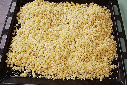 Streusel, schön gleichmäßig 1