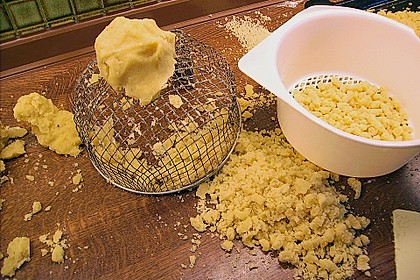 Streusel, schön gleichmäßig 4
