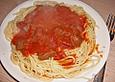 Spaghetti mit Rindfleisch - Sugo
