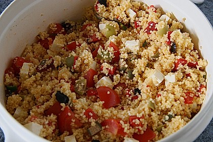 Griechisch inspirierter Couscous 1