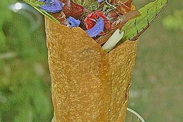 Kräutersalat in der Tüte