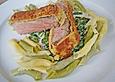 Falsches Ochsenfilet in der Parmesanpanade mit