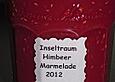 Inseltraum � Himbeermarmelade mit Banane, Kokosmilch und Orangensaft