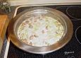 Putengulasch mit frischen Champignons