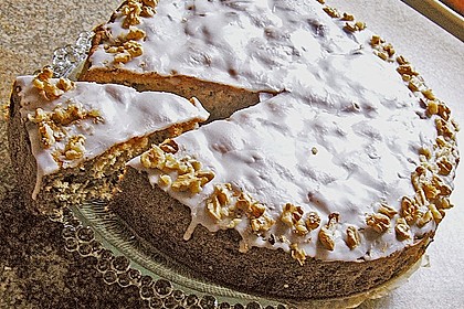 Apfel - Walnusskuchen 2