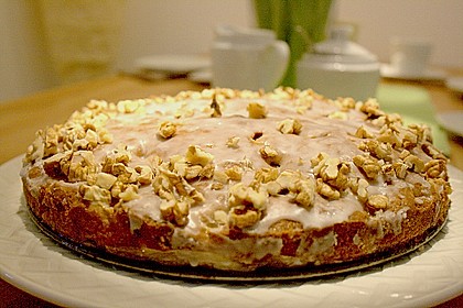 Apfel - Walnusskuchen