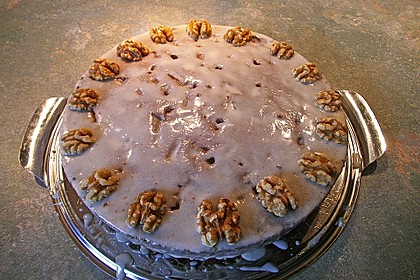 Apfel - Walnusskuchen 3