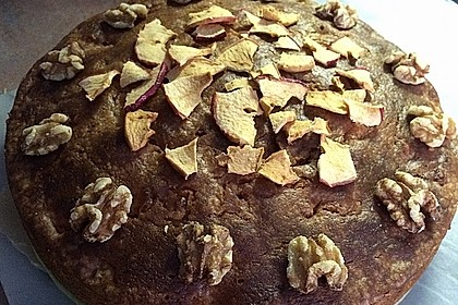 Apfel - Walnusskuchen 7