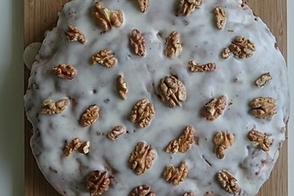 Apfel - Walnusskuchen 8