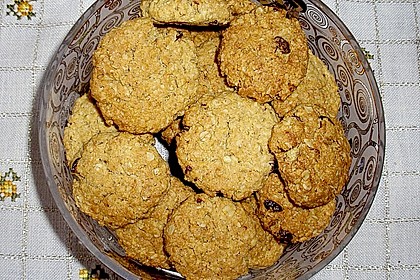 Haferflockenkekse 4