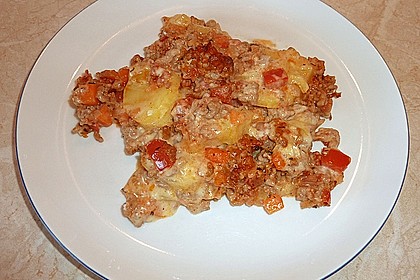 Kartoffel - Hack - Gratin 3